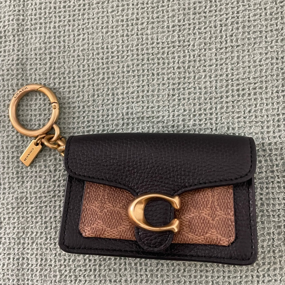Coach Tabby Mini Bag Leather Bag Charm